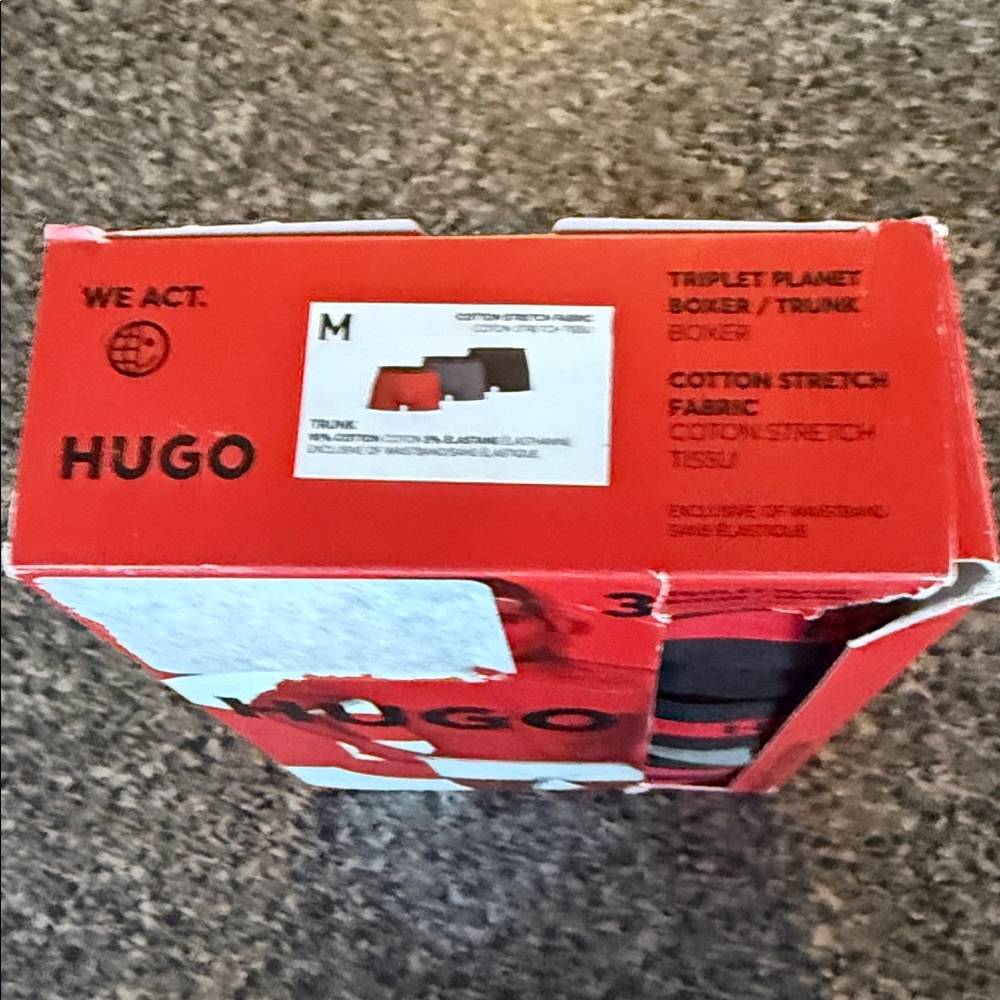 HUGO Bold assorted Boxer Trunks